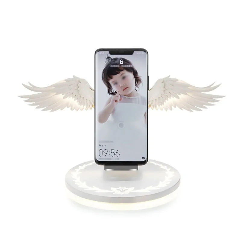 Angel Wings Night Wireless Charger