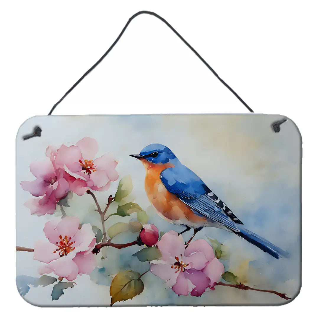 Bluebird Wall or Door Hanging Prints