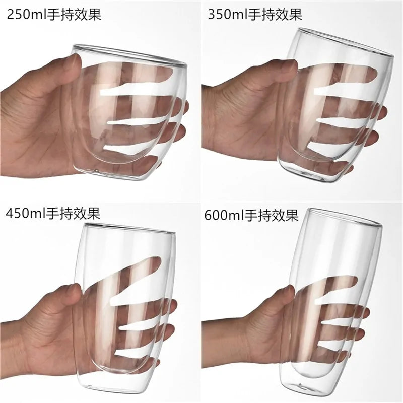 Double Wall Glass Mug