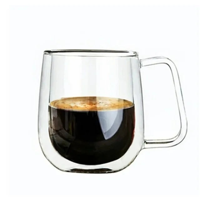 Double Wall Glass Mug