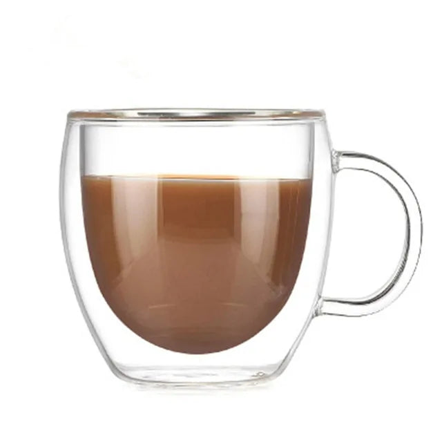 Double Wall Glass Mug