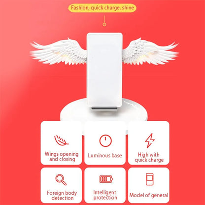 Angel Wings Night Wireless Charger